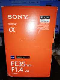 Sony FE  35mm ,F 1,4 Distagon