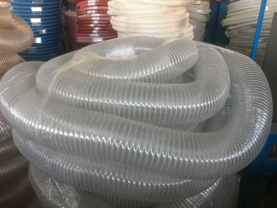 Гнучкий поліуретановий повітропровід для аспірації та витяжки