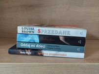 Książki: oddaj mi dzieci, sprzedane, nimfomanka, jarzmo przeszłości