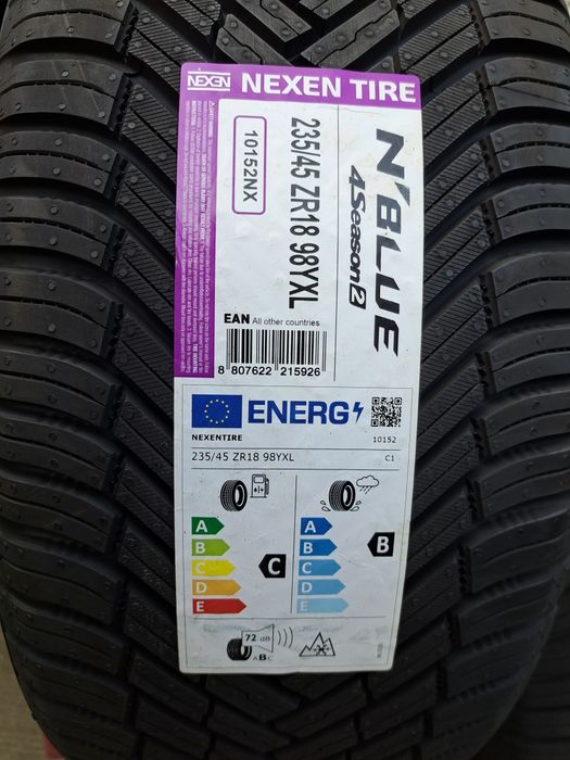 4 Opony NOWE wielosezonowe 235/45 R18 NEXEN Montaż Gratis!