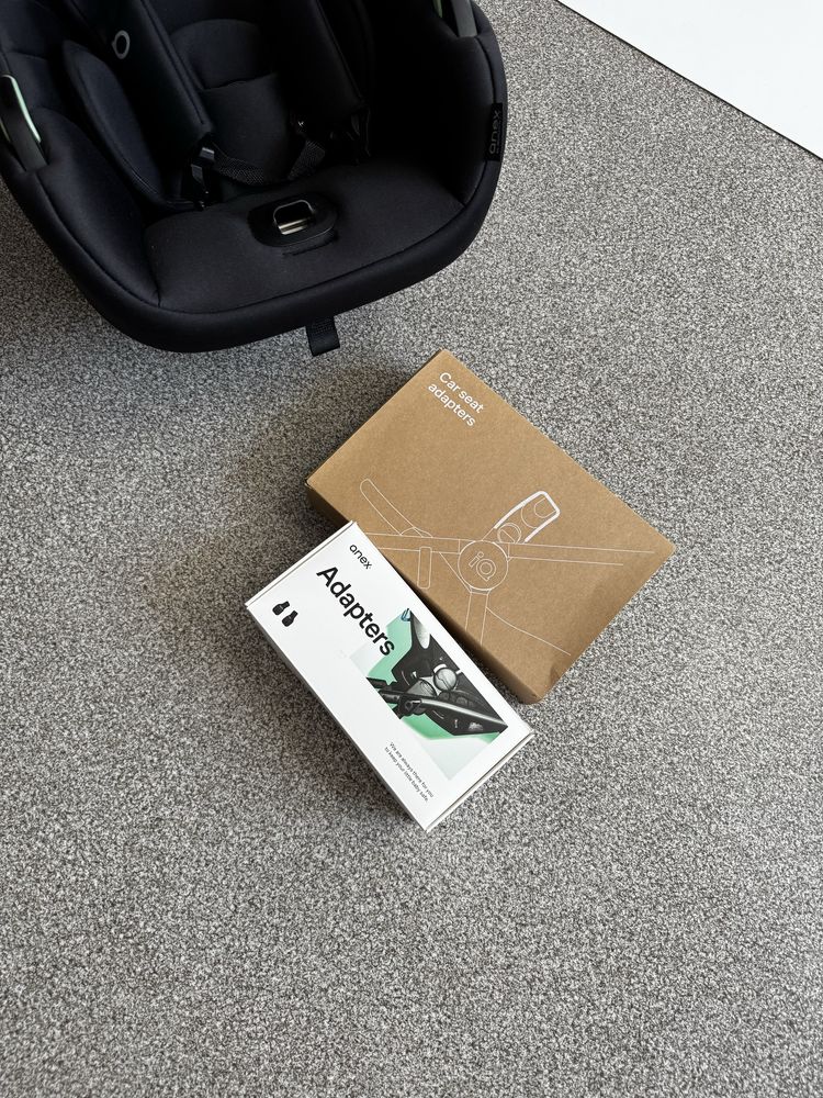 Kоляска 3 в 1 Anex IQ Basic New + aвтолюлька anex