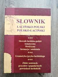Słownik łacińsko-polski medycyna farmacja i anatomia + gramatyka