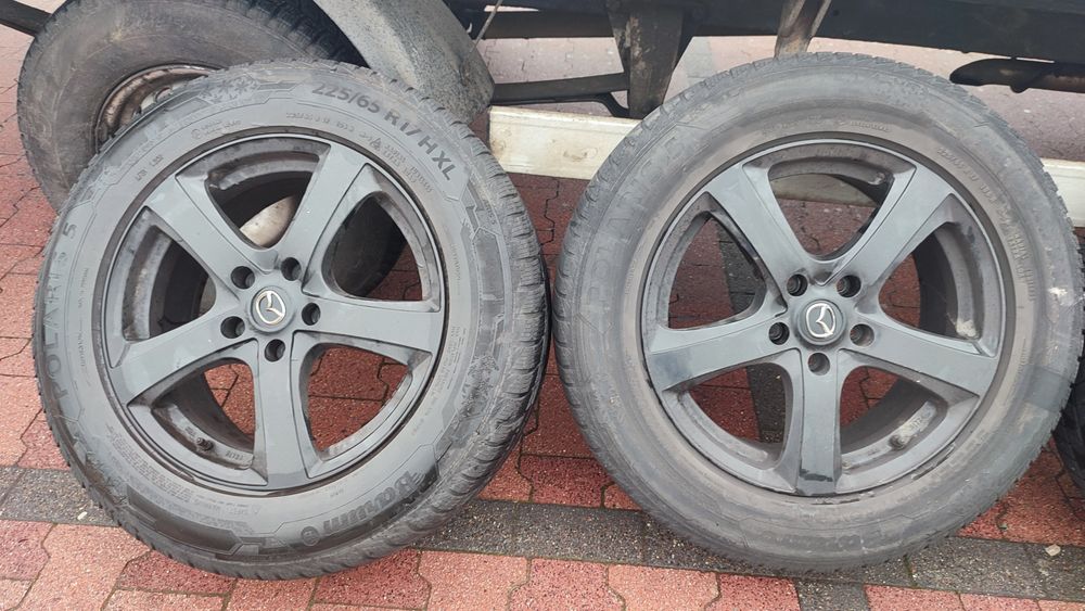 Диски з колесами 5/114.3R17/et48Mazda,kia,