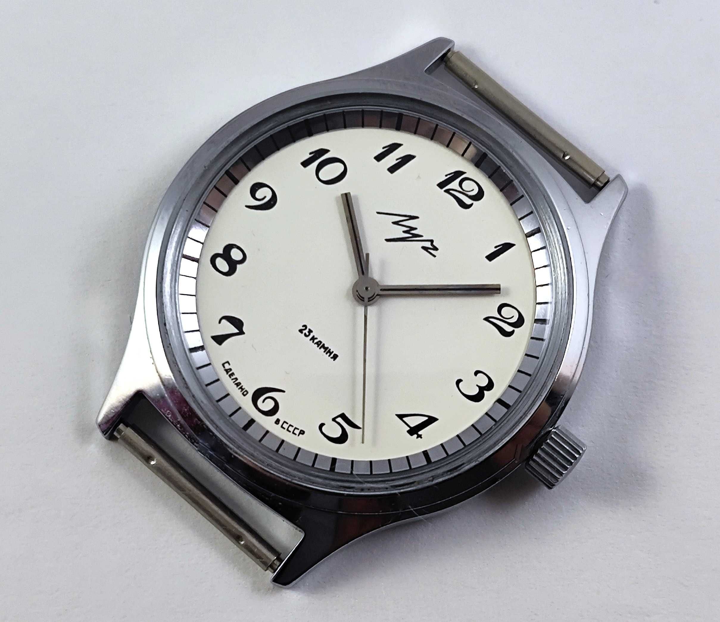 Новые часы Луч. Оригинал. СССР. Позолоченный 2209. Комплект. Документы