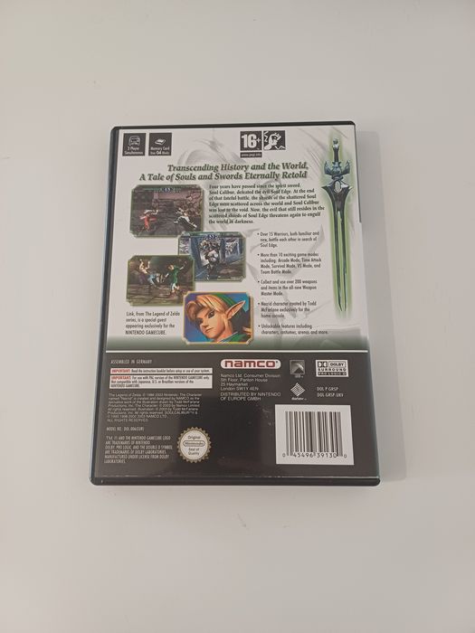 Soul Calibur 2 Nintendo Gamecube angielska