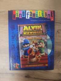 Alvin i wiewiórki DVD bajka film Kino Familijne tom 1