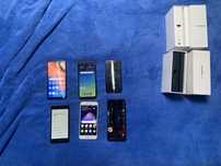 Zestaw 6 telefonów,laptopa,ps2 widocznych na zdjęciu oraz 3 gratisów