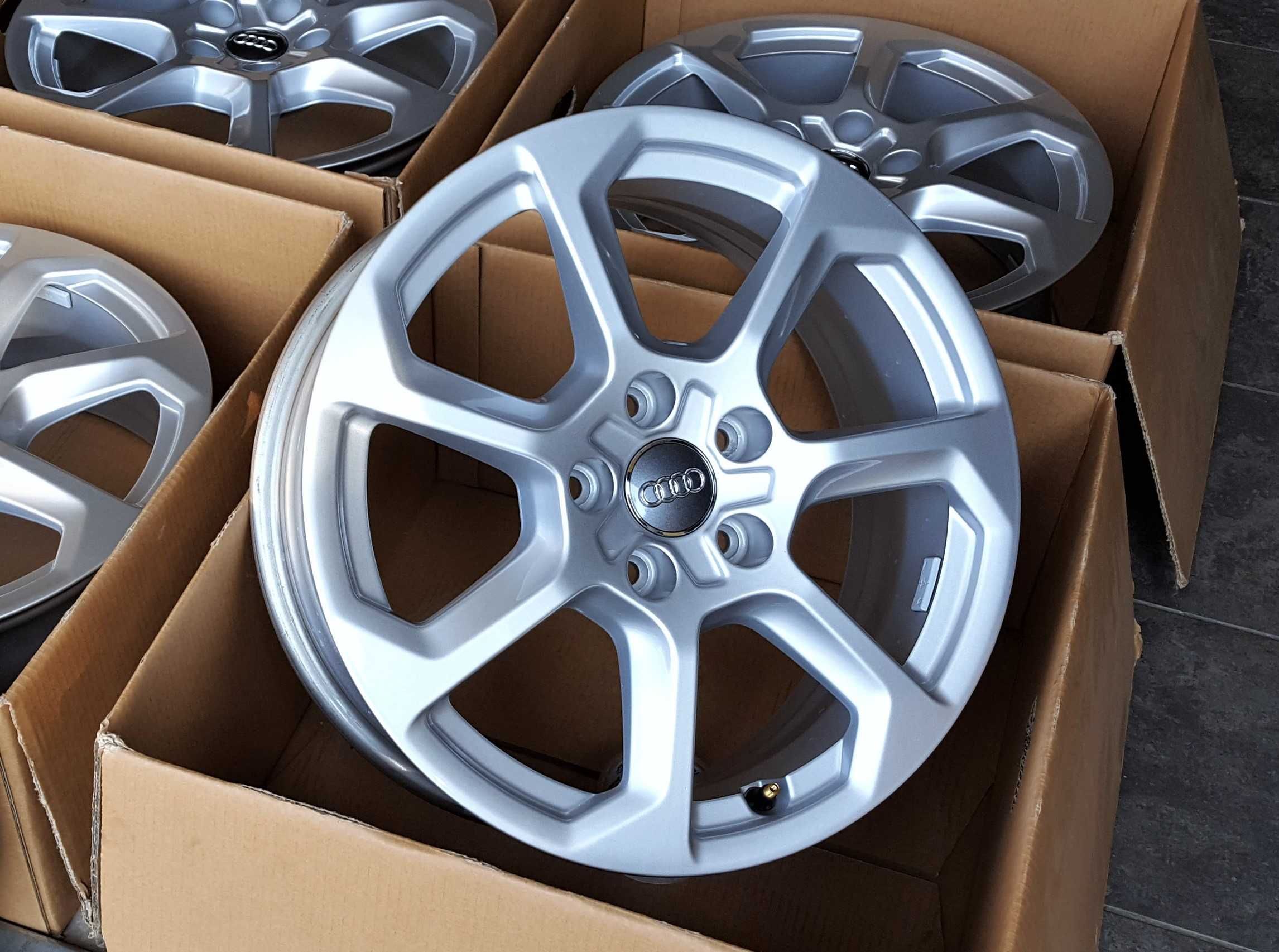 Alufelgi 17 5x112 Audi A3 8P 8V A4 B5 B6 B7 A6 C5 C6 Q2 Q3 TT Nowe 49#