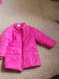 Куртка розовая детская