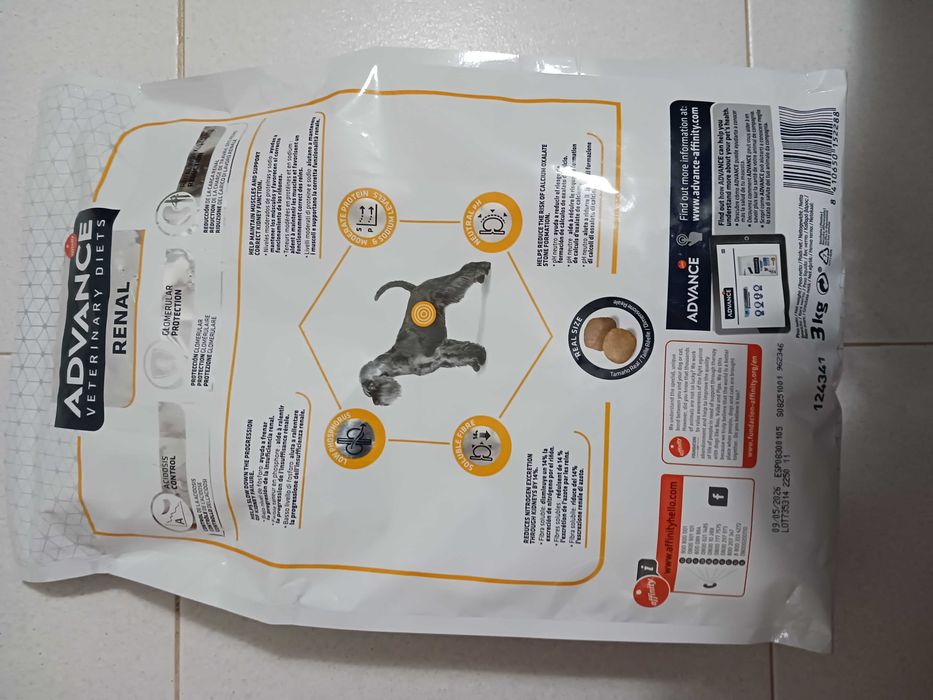 Ração Advance Veterinary Diet Renal (cão)