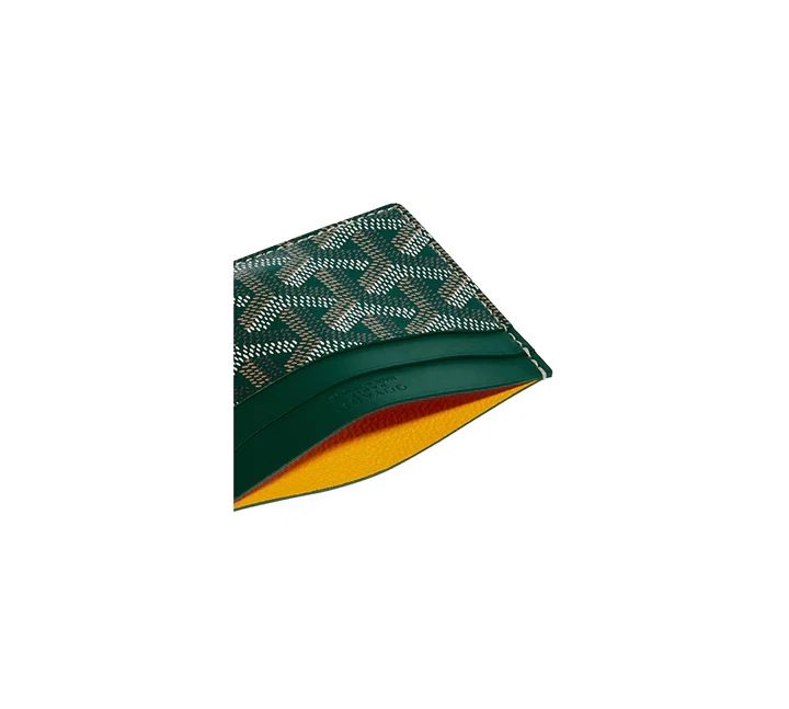 Porta cartões verde Goyard