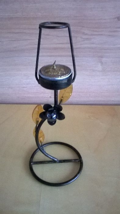 Świecznik, świeczniki,metaloplastyka, kwiatek, metal
