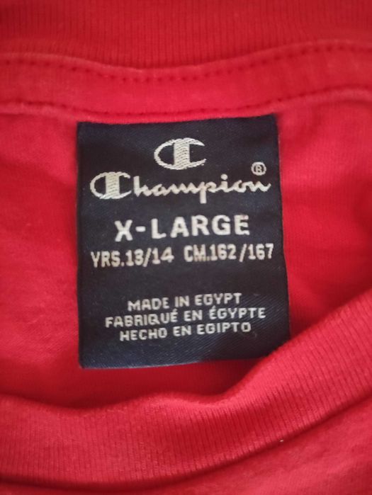 2 Conjuntos 12/14 anos t-shirts + calções (Nike e Champion)