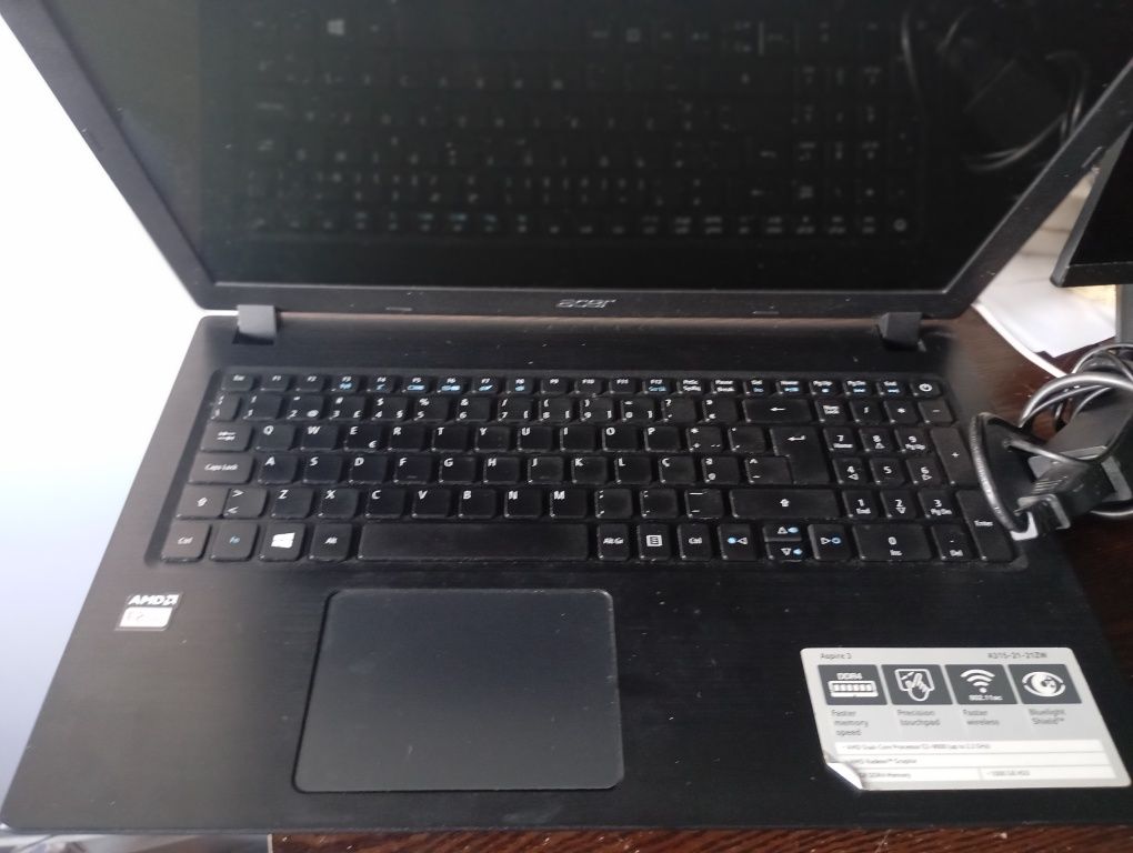 Notebook Acer aspire A315
