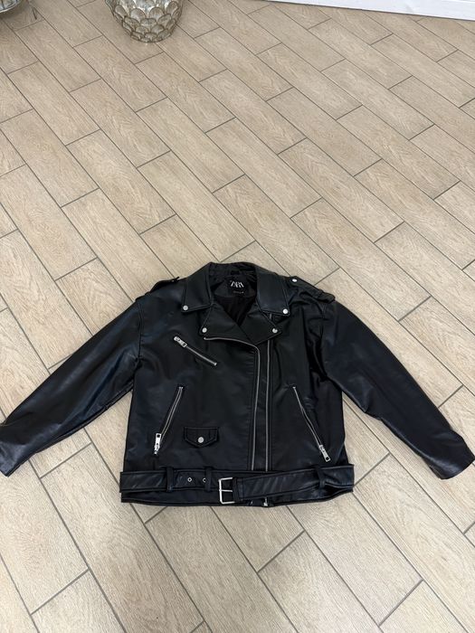 Куртка Zara шкірзам