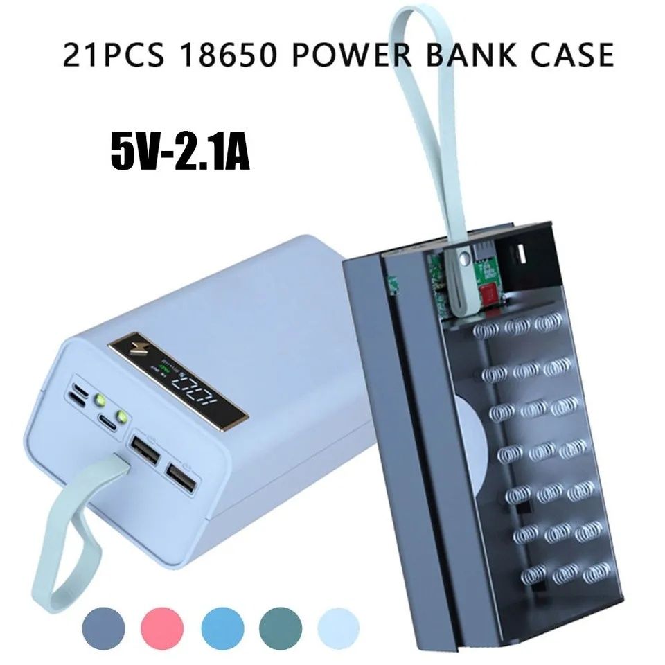 Powerbank. Корпус павербанку на 21 елемент 18650 .