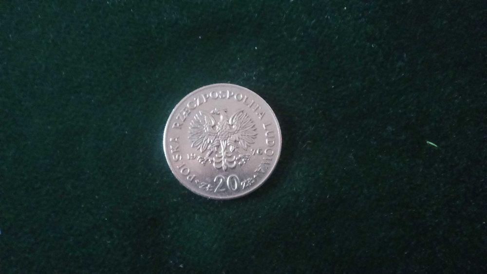 Moneta PRL 20zl Marceli Nowotko
