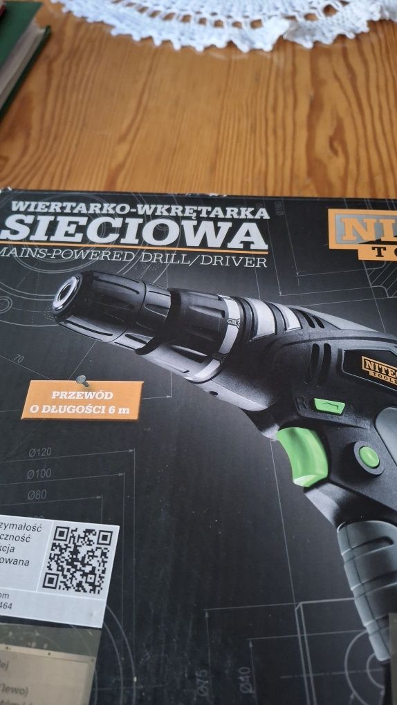 Wiertarko wkrętarka NITEO, sieciowa