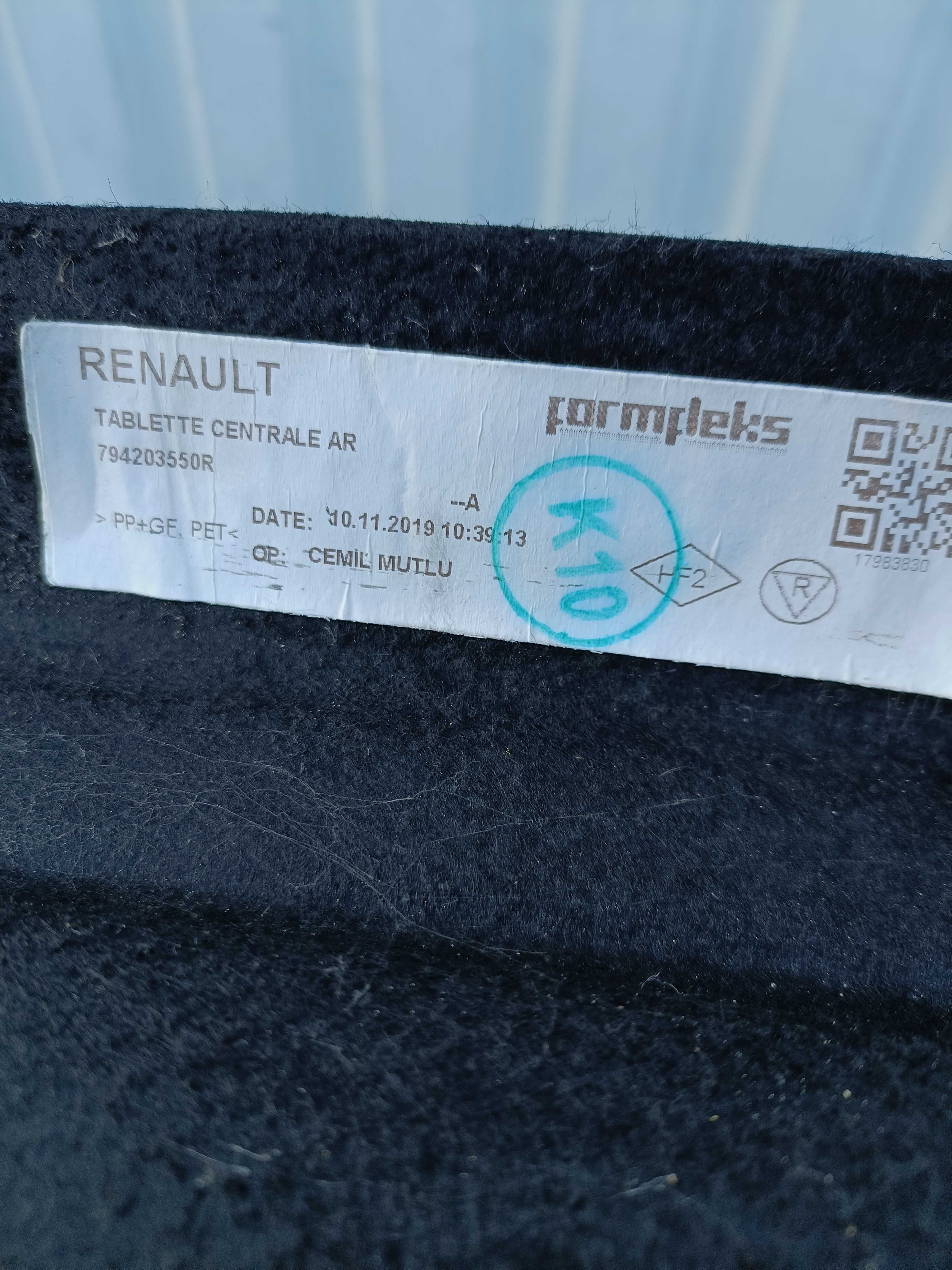 Renault Clio V półka bagażnika idealna 19-24
