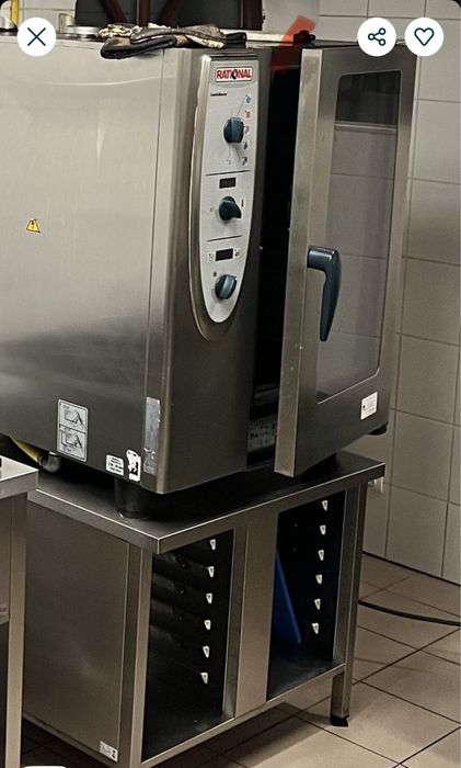 Piec konwekcyjno parowy RATIONAL CM 101 GAZOWY