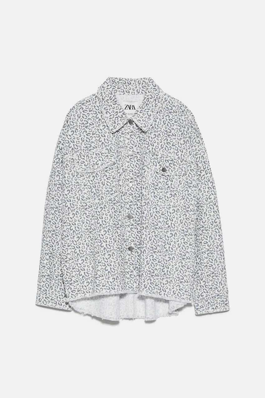 Casaco/Camisa Leopardo Zara