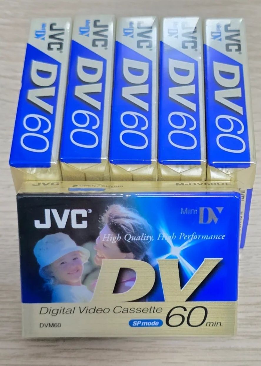 Cassete mini DV seladas