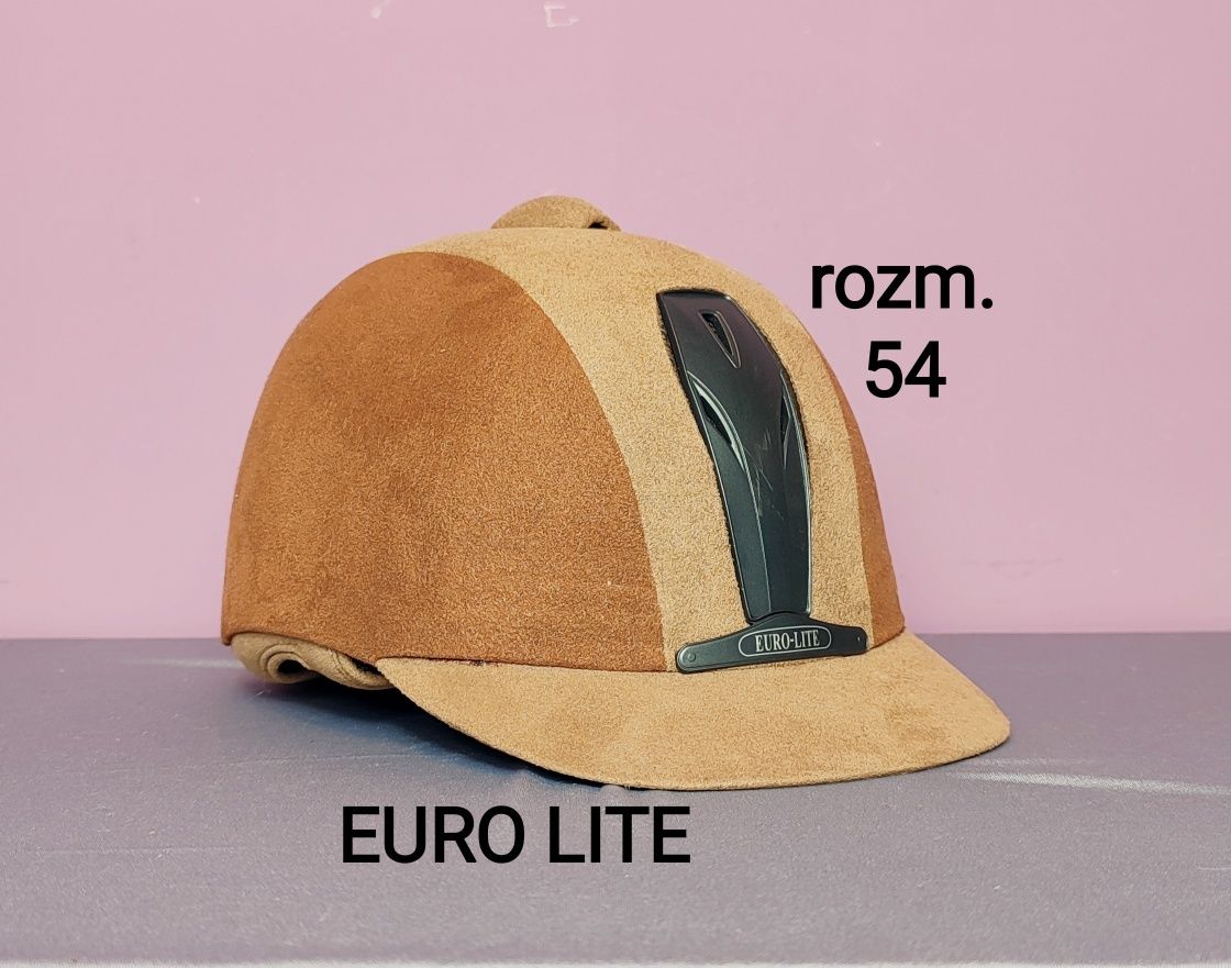 Kask jeździecki Euro Lite - rozmiar 54