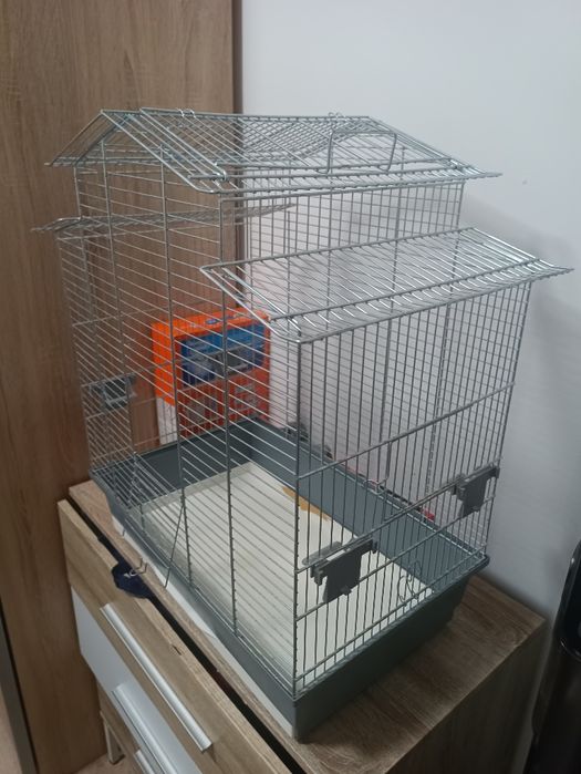 Duża klatka dla papug