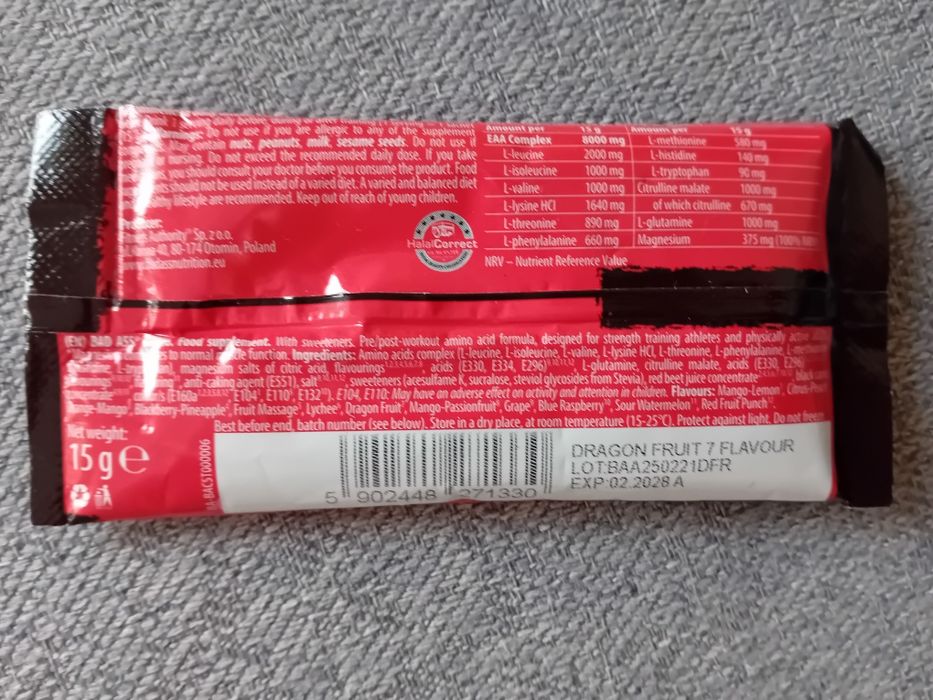 Aminokwasy Bad Ass 7x15g