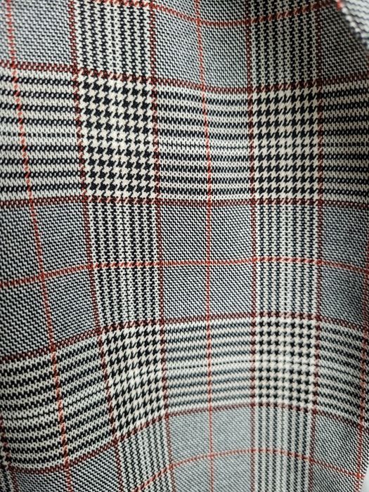 Marynarka w kratkę, z paskiem H&M