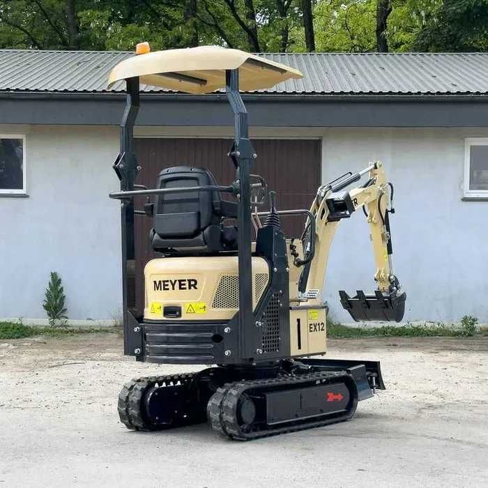 Minikoparka MEYER EX12 YANMAR, joystick, rozsuwane gasienice, LEASING