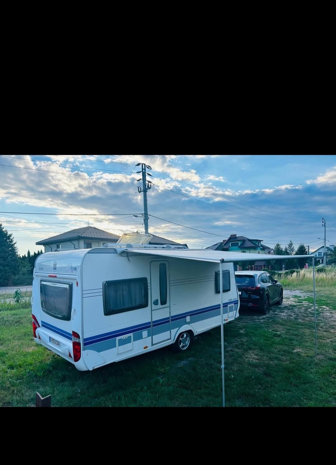 Wynajem przyczep Hobby 440/mover/przedsionek/ markiza