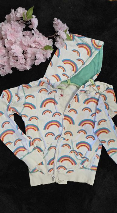 Bluza dziecięca damska tęcza