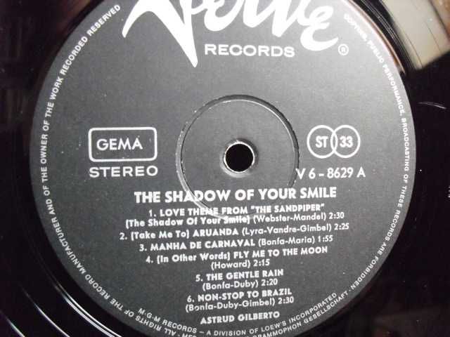 Astrud Gilberto "The Shadow of Your Smile" - płyta winylowa