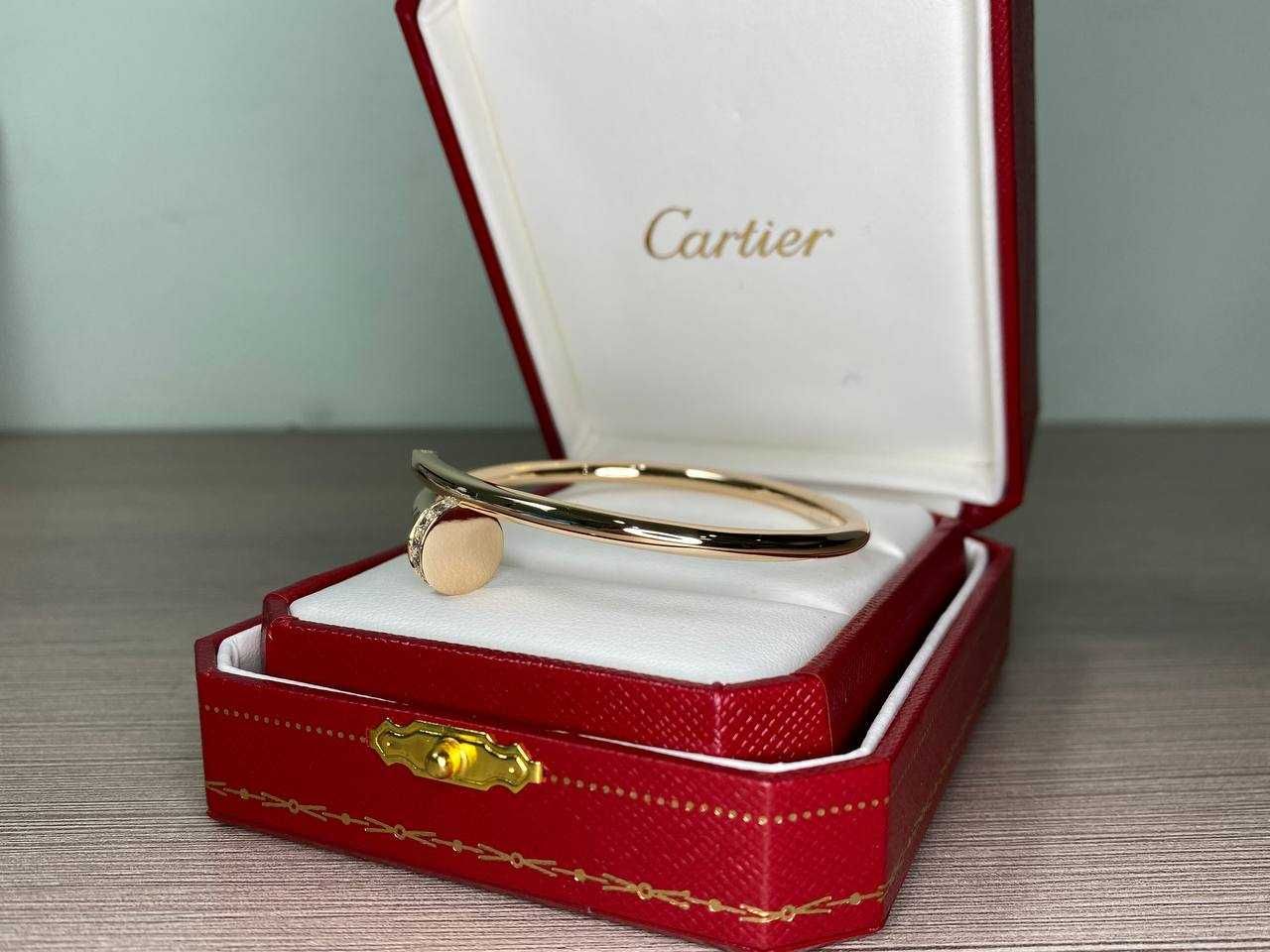Золотой браслет Cartier 585_18,5_26,56_0,68_2777