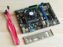 MSI A55M-E33 micro ATX płyta główna procek AMD A4-6300 6GB RAM HDMI