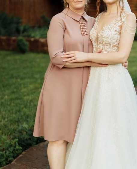 Весільна сукня для мами святкова сукня 48 розмір