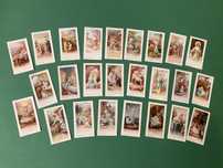 Lote de 25 Mini Pagelas Religiosas Anos 50 Made in France
