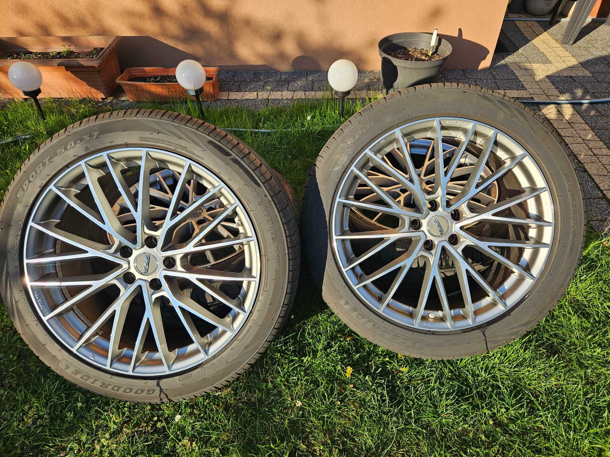 Felgi MAK 21" z oponami