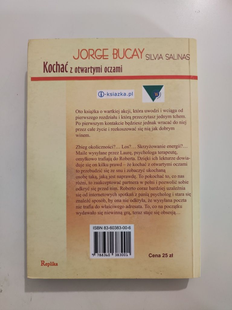 Kochać z otwartymi oczami - Jorge Bucay, Silvia Salinas