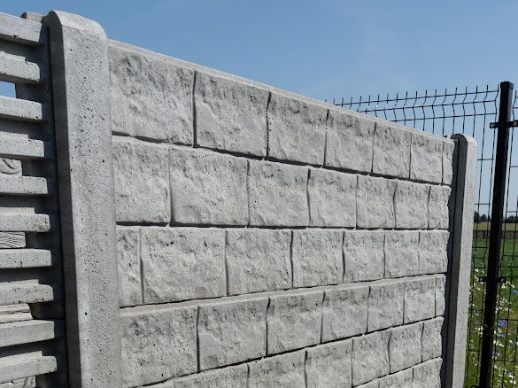 Ogrodzenia Betonowe (NOWE WZORY!) - produkcja - transport - montaż