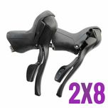 Nowe! MICRONEW 2x8 klamkomanetki manetki klamki szosowe microshift
