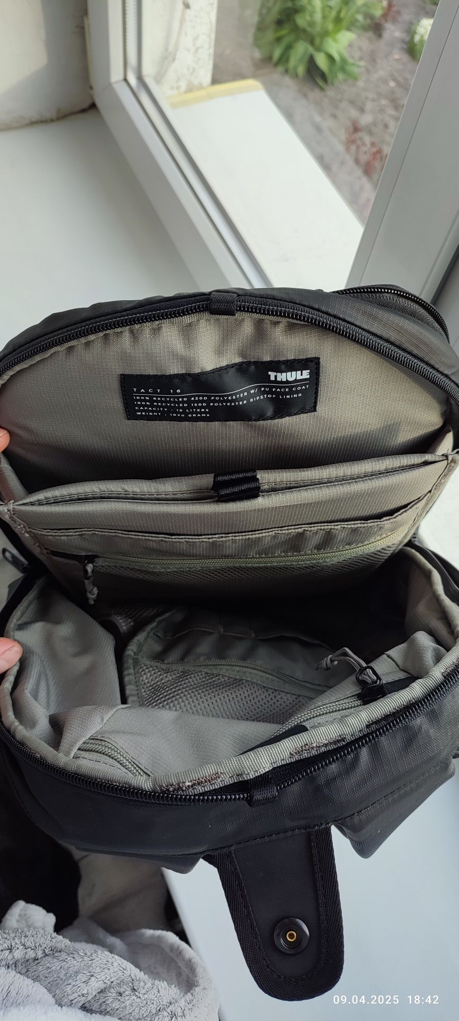 Розкішний Рюкзак Thule Tact Backpack 16L. Новий.
