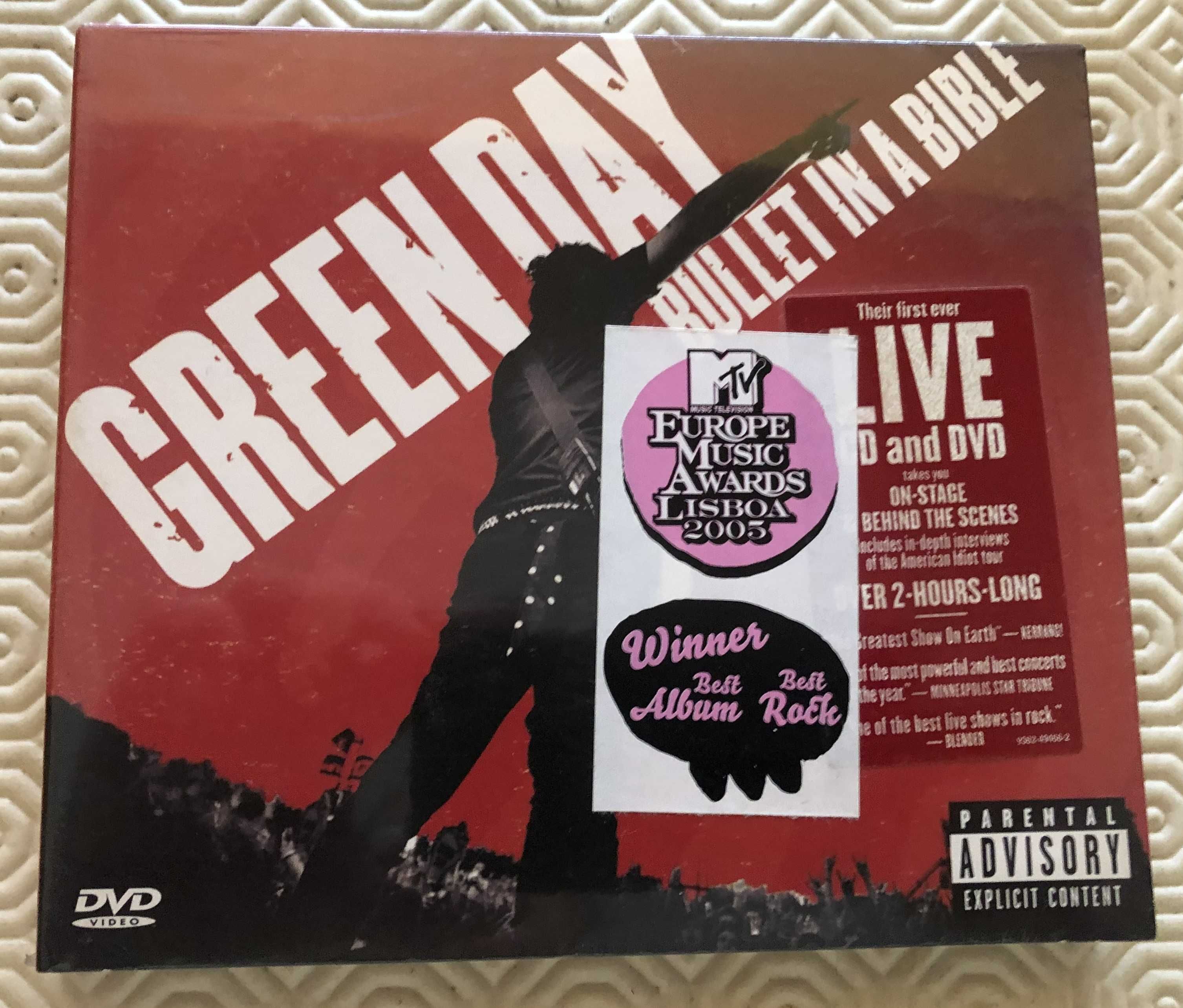 Coleão - CD/DVD Green Day - selado