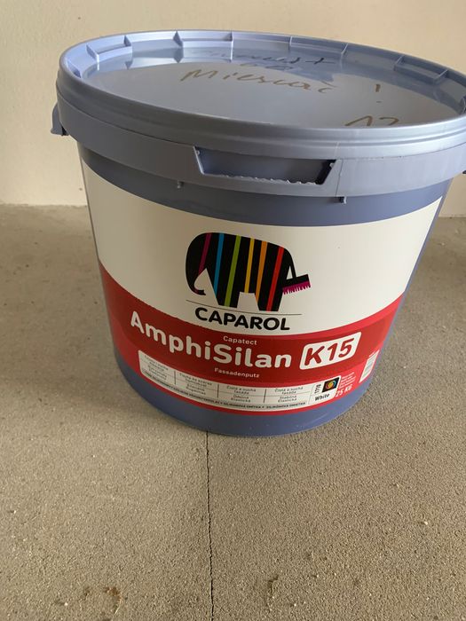 Tynk zewnętrzny Caparol AmphiSilan K15 Granit 60