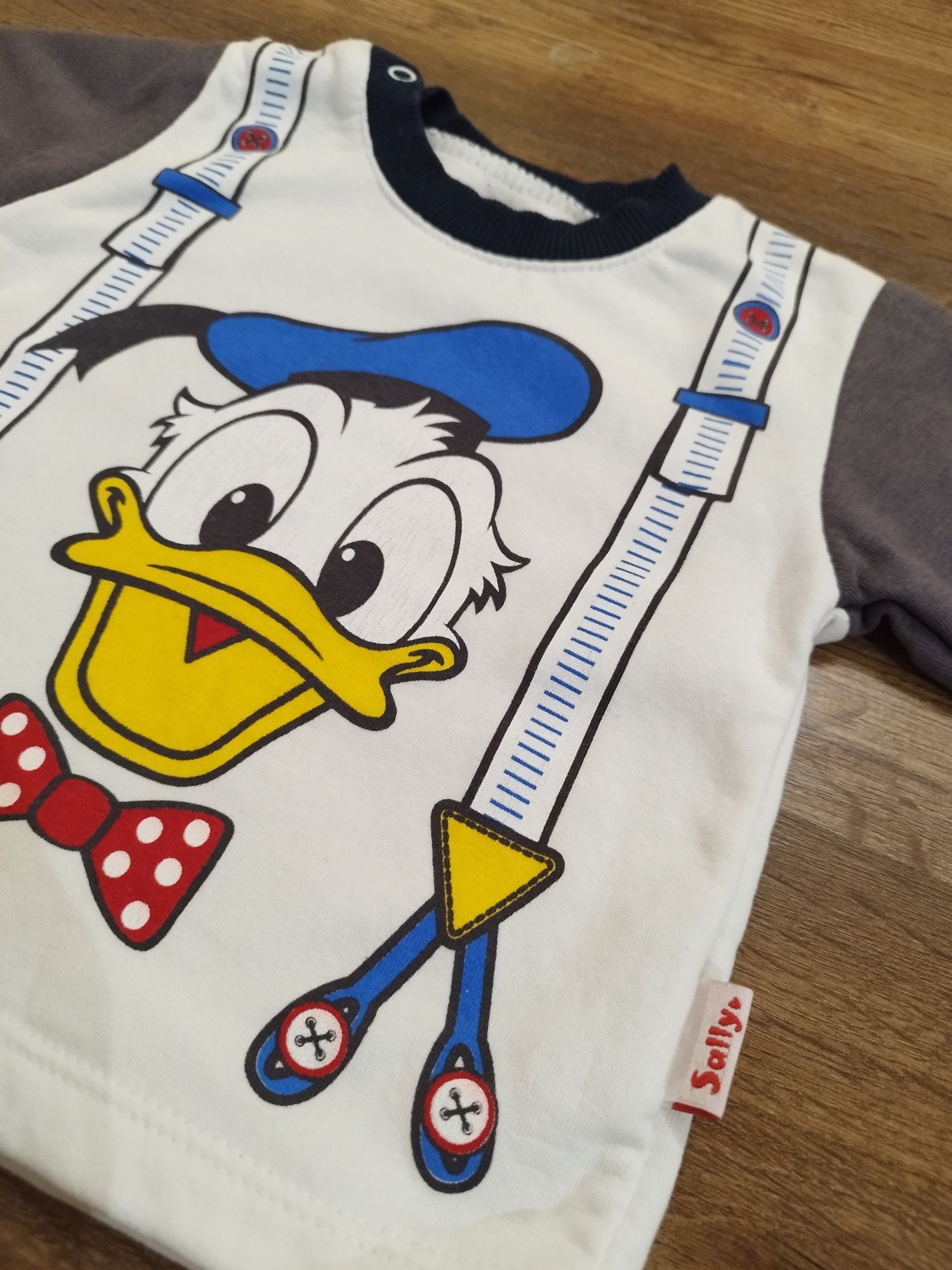 Bluza niemowlęca dla chłopca kaczor donald R.68/74 cieplejsza