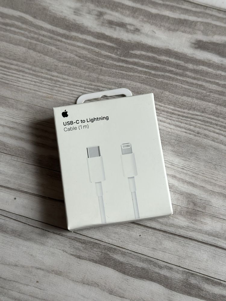 Orginalny Kabel Apple USB typ C - Apple Lightning 1 m biały