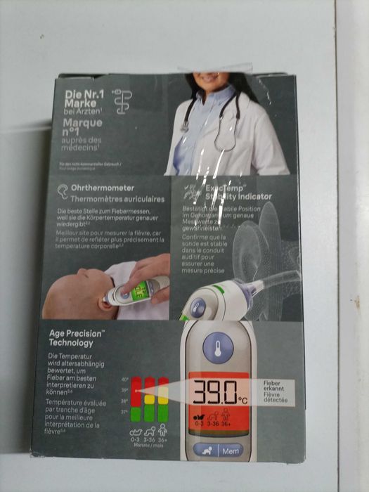 Termometr bezdotykowy Braun