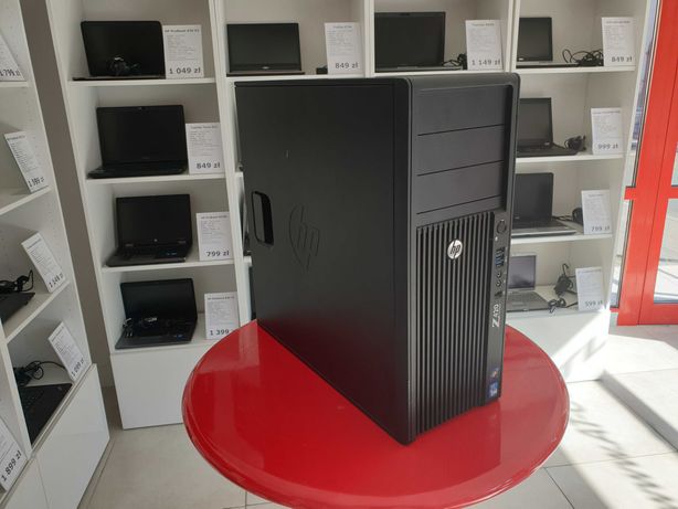 Komputer HP 420 8GB Xeon-e5 SSD+HDD do biura pod serwer FV23%
