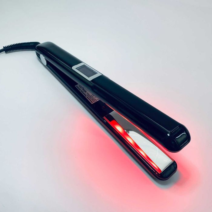 Инфракрасный утюжок для волос с ультразвуком Ultrasonic 1056, черный